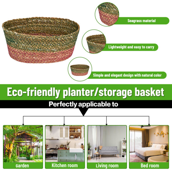 Seagrass Oval Baskets