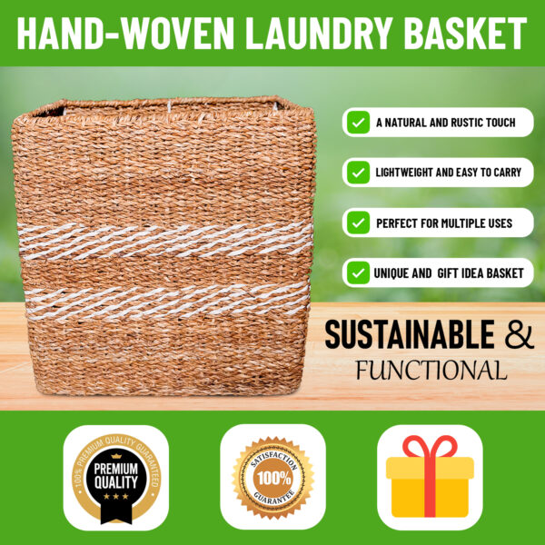 Seagrass Laundry Basket